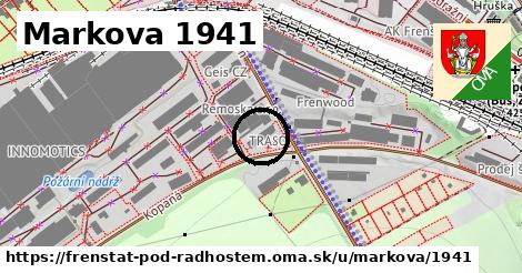 Markova 1941, Frenštát pod Radhoštěm