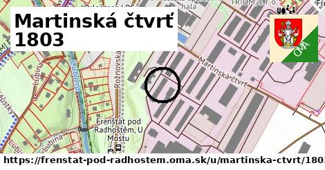 Martinská čtvrť 1803, Frenštát pod Radhoštěm