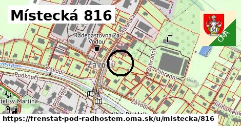 Místecká 816, Frenštát pod Radhoštěm