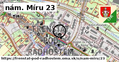 nám. Míru 23, Frenštát pod Radhoštěm