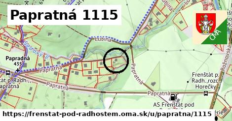 Papratná 1115, Frenštát pod Radhoštěm