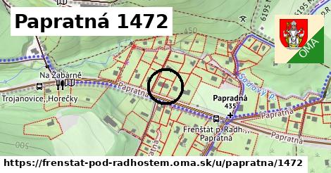 Papratná 1472, Frenštát pod Radhoštěm