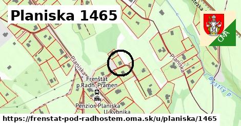 Planiska 1465, Frenštát pod Radhoštěm