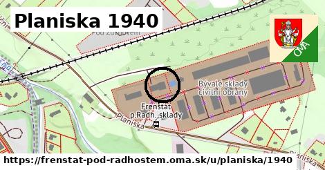 Planiska 1940, Frenštát pod Radhoštěm