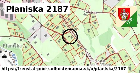 Planiska 2187, Frenštát pod Radhoštěm