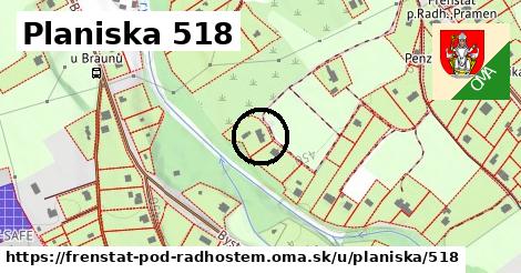 Planiska 518, Frenštát pod Radhoštěm