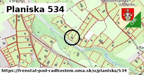 Planiska 534, Frenštát pod Radhoštěm