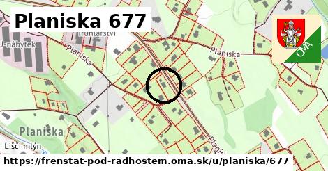 Planiska 677, Frenštát pod Radhoštěm