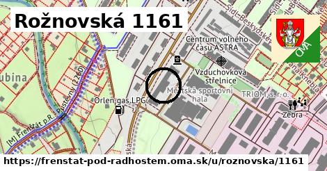Rožnovská 1161, Frenštát pod Radhoštěm