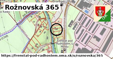 Rožnovská 365, Frenštát pod Radhoštěm