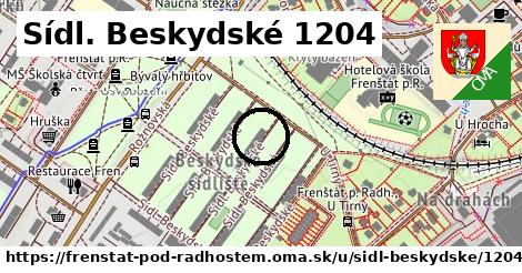 Sídl. Beskydské 1204, Frenštát pod Radhoštěm