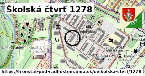 Školská čtvrť 1278, Frenštát pod Radhoštěm