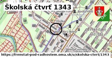 Školská čtvrť 1343, Frenštát pod Radhoštěm