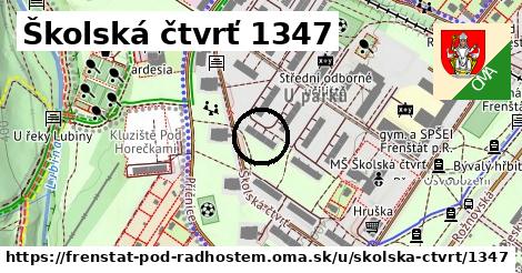 Školská čtvrť 1347, Frenštát pod Radhoštěm