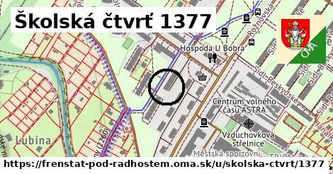 Školská čtvrť 1377, Frenštát pod Radhoštěm