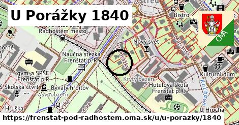 U Porážky 1840, Frenštát pod Radhoštěm