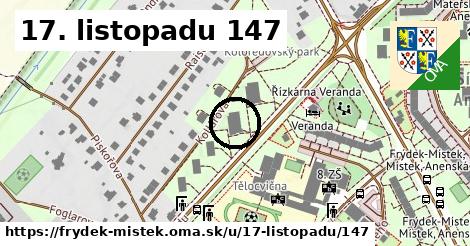 17. listopadu 147, Frýdek-Místek