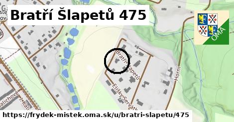 Bratří Šlapetů 475, Frýdek-Místek