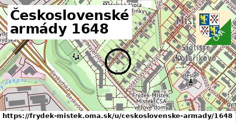 Československé armády 1648, Frýdek-Místek