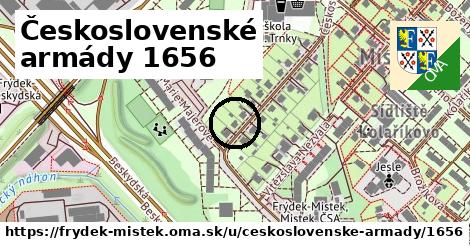 Československé armády 1656, Frýdek-Místek