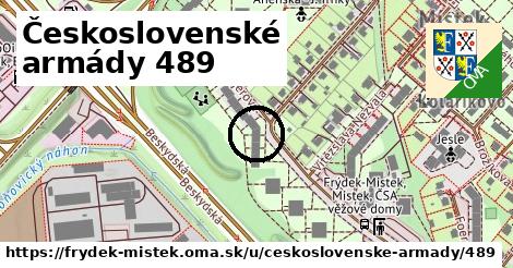 Československé armády 489, Frýdek-Místek