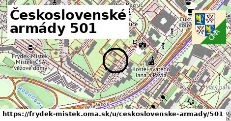 Československé armády 501, Frýdek-Místek