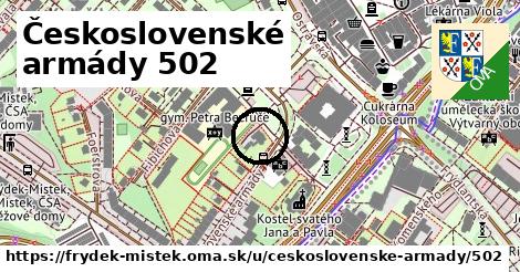 Československé armády 502, Frýdek-Místek