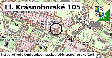 El. Krásnohorské 105, Frýdek-Místek