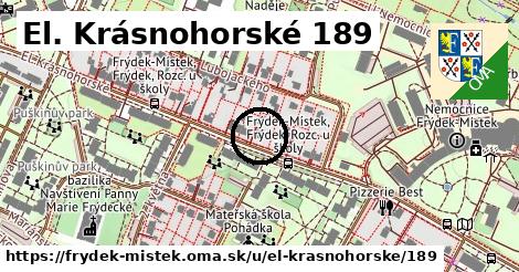 El. Krásnohorské 189, Frýdek-Místek