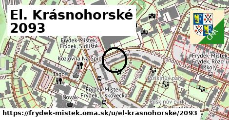 El. Krásnohorské 2093, Frýdek-Místek