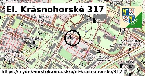 El. Krásnohorské 317, Frýdek-Místek