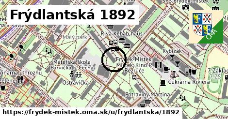 Frýdlantská 1892, Frýdek-Místek