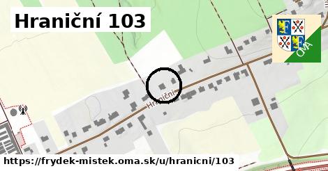 Hraniční 103, Frýdek-Místek
