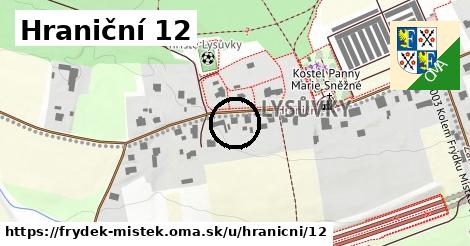 Hraniční 12, Frýdek-Místek