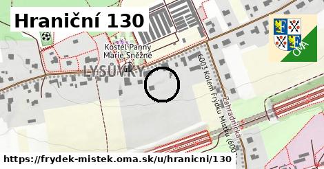 Hraniční 130, Frýdek-Místek