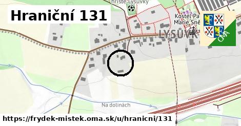 Hraniční 131, Frýdek-Místek
