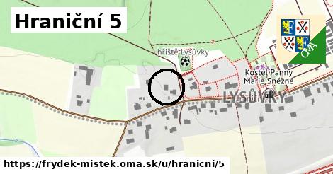 Hraniční 5, Frýdek-Místek