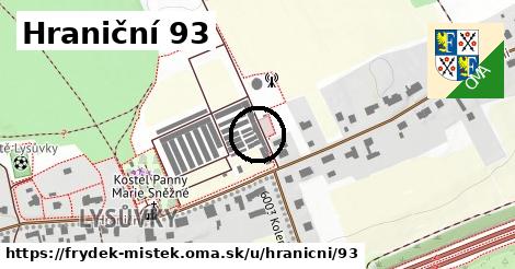 Hraniční 93, Frýdek-Místek