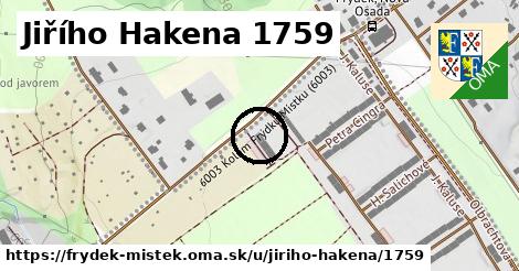 Jiřího Hakena 1759, Frýdek-Místek