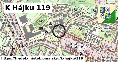 K Hájku 119, Frýdek-Místek