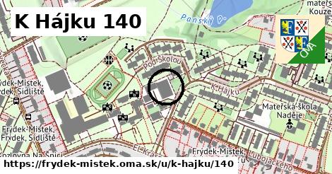 K Hájku 140, Frýdek-Místek