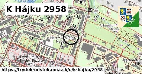 K Hájku 2958, Frýdek-Místek