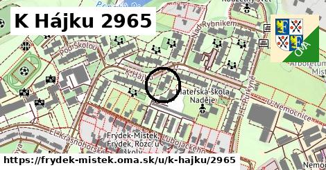 K Hájku 2965, Frýdek-Místek