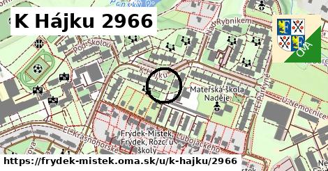 K Hájku 2966, Frýdek-Místek