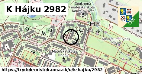 K Hájku 2982, Frýdek-Místek