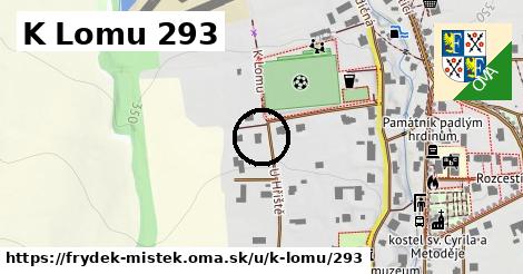 K Lomu 293, Frýdek-Místek