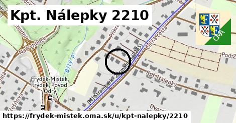 Kpt. Nálepky 2210, Frýdek-Místek