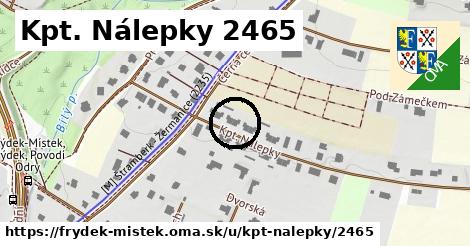 Kpt. Nálepky 2465, Frýdek-Místek