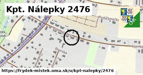 Kpt. Nálepky 2476, Frýdek-Místek