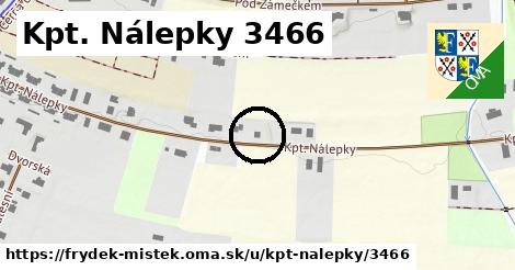 Kpt. Nálepky 3466, Frýdek-Místek